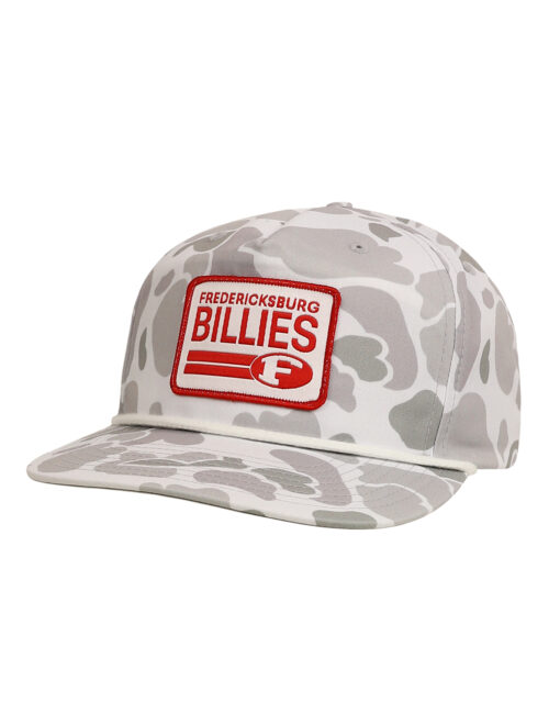BILLIES P Two Stripes Left Patch Camo Hat - Image 2