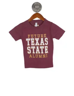 TXST Toddler Future Alumni Short Sleeve