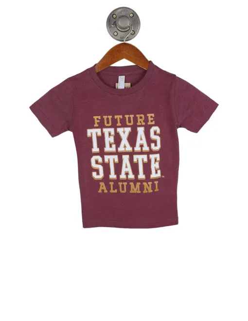 TXST Toddler Future Alumni Short Sleeve
