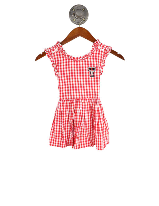 TTU Toddler Alora Gingham Dress