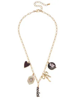 FSU Seminoles Paper Clip Charm Collector Necklace