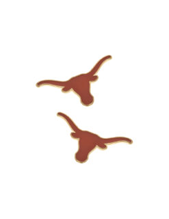 UT Longhorns Enamel Logo Stud Earrings