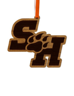 SHSU Logo Wooden Ornament