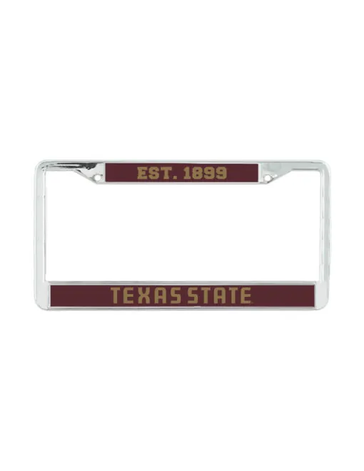 TXST Metal Plate Frame