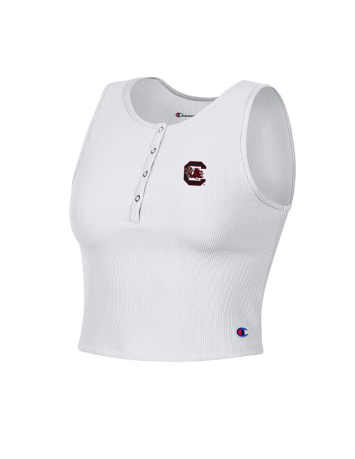 USC Tailgate Cropped Henley