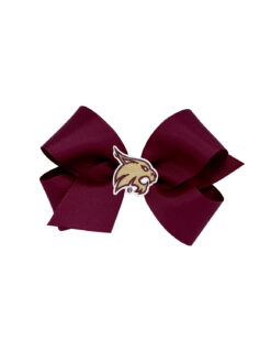 TXST Medium Patch Hair Bow
