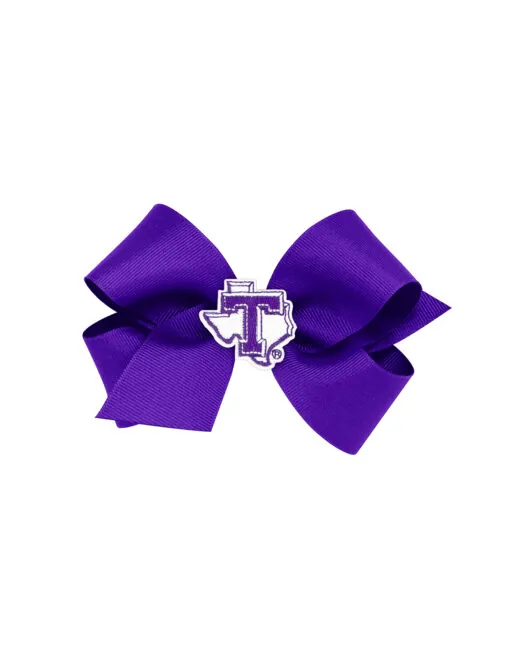 TSU Medium Patch Hair Bow