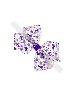 TSU Medium College Star Bow Headband