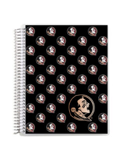 FSU Metallic Coiled 7"x9" Notebook