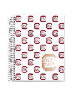 USC Metallic Coiled 7"x9" Notebook