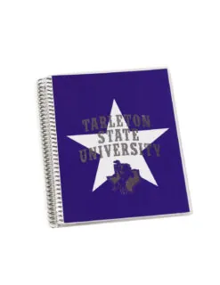 TSU Metallic Coiled 7x9 Notebook