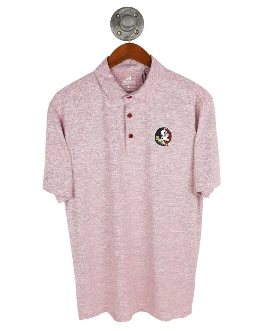 FSU Distressed Stripe Polo