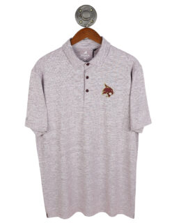 TXST Distressed Stripe Polo