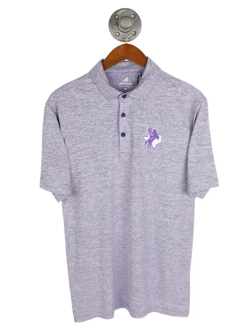 TSU Distressed Stripe Polo