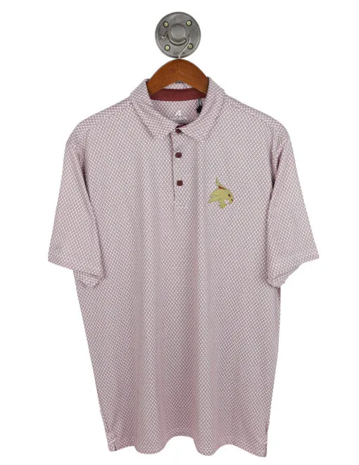 TXST Intersect Blocked Polo