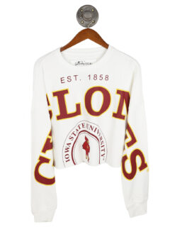 ISU Phipps Split Crop Long Sleeve