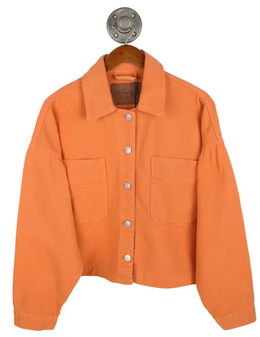 UT Sanders Embroidered Denim Jacket - Image 2