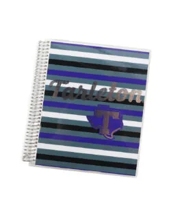 TSU Metallic Coiled 7x9 Notebook