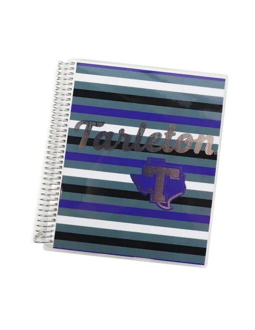 TSU Metallic Coiled 7x9 Notebook