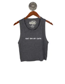 TXST Super Tiny Simple Cropped Tank