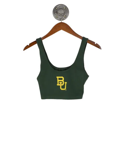 BU Smallish Logo Cropped Tank