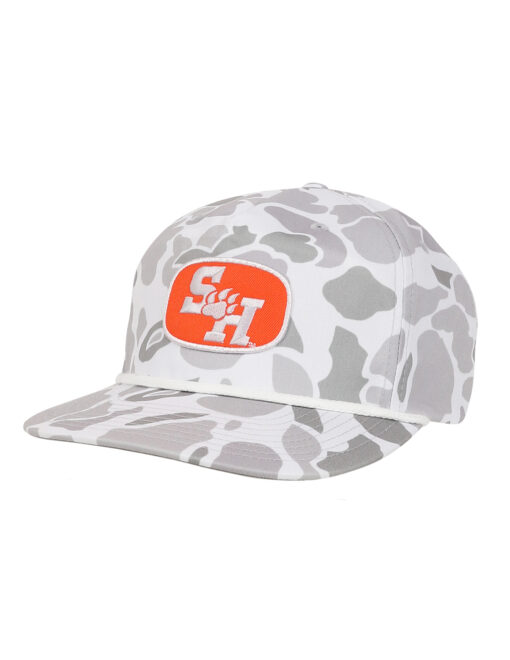 SHSU P SH Paw Flat Oval Camo Hat - Image 2