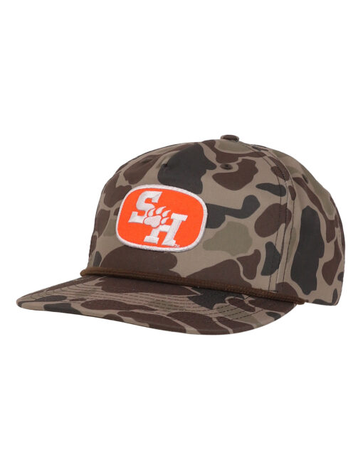 SHSU P SH Paw Flat Oval Camo Hat - Image 3