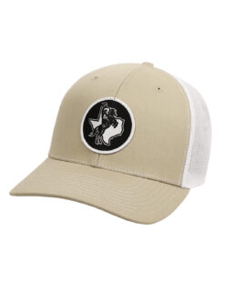 TSU P Texas Rider Circle Patch Hat