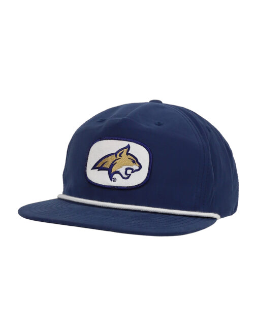 MSU P Bobcat Logo Patch Hat - Image 2