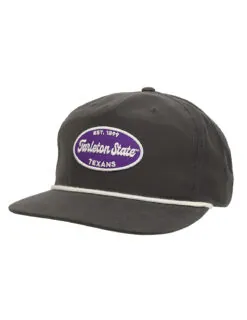 TSU P Vintage Script Oval Patch Hat