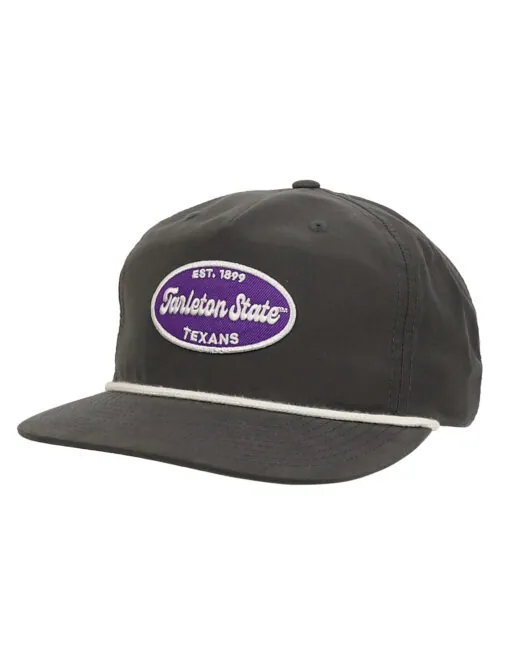 TSU P Vintage Script Oval Patch Hat