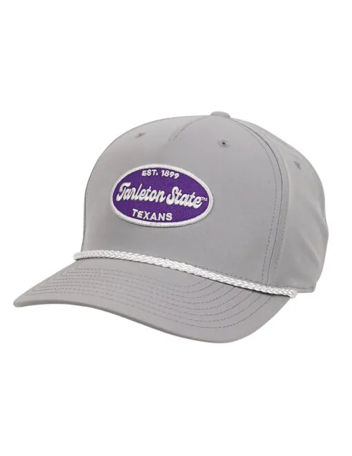 TSU P Vintage Script Oval Patch Hat