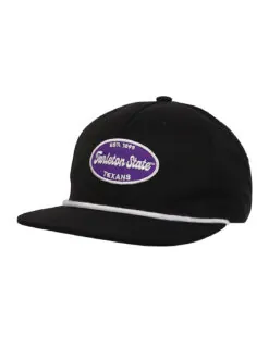 TSU P Vintage Script Oval Patch Hat
