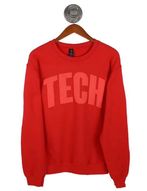 TTU Tonal Puff Sweatshirt