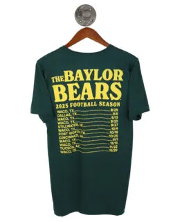BU FB Schedule 2025 Short Sleeve