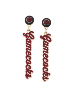USC Autograph Enamel Earrings