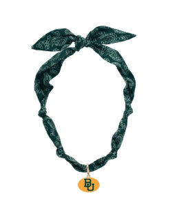 Baylor Bears Logo Bandana Scarf Necklace