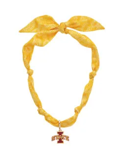 Iowa State Cyclones Logo Bandana Scarf Necklace