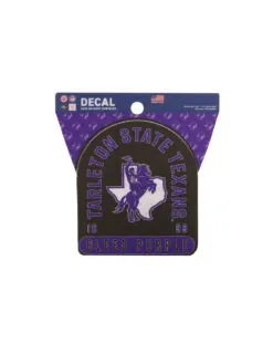 TSU Bleed Purple Clean Cut Decal
