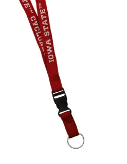 ISU Woven Buckle Lanyard