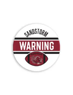 USC 3" Football Stripe Button