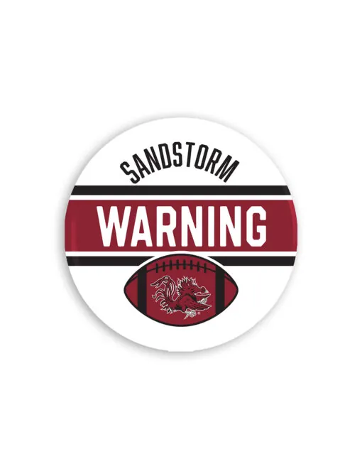 USC 3" Football Stripe Button