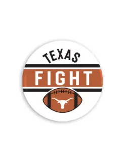 UT 3" Football Stripe Button