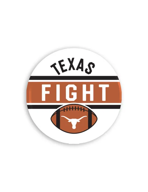 UT 3" Football Stripe Button