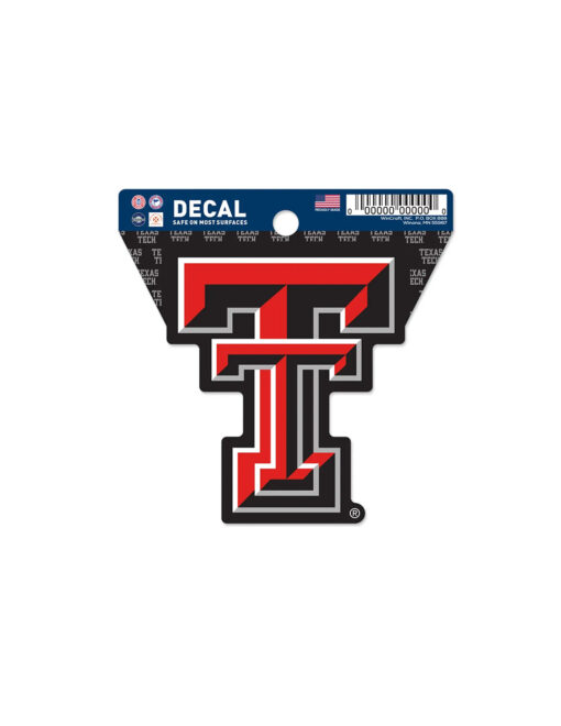 TTU Logo Clean Cut Decal