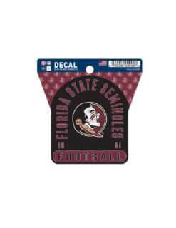 FSU Seminoles Football Clean Cut Decal