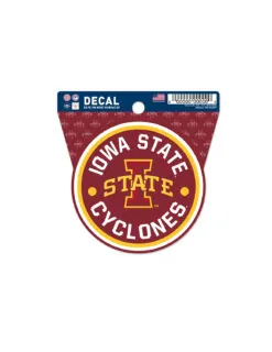 ISU Cyclones Circle Clean Cut Decal
