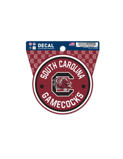 USC Gamecocks Circle Clean Cut Decal