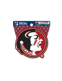 FSU Retro Clean Cut Decal