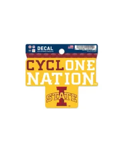 ISU Cyclone Nation Clean Cut Decal